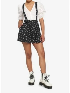 Flash Sale 👍 Black & White Mushroom Suspender 👗 Skirt ✔️ 6 Flash Sale 👍 Black & White Mushroom Suspender 👗 Skirt ✔️ -HT Style Outlet Store 18082639 av1