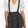 Flash Sale 👍 Black & White Mushroom Suspender 👗 Skirt ✔️ -HT Style Outlet Store 18082639 hi