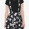 Promo 🎁 Black Skull Suspender 👗 Skirt 😍 -HT Style Outlet Store 18082654 hi