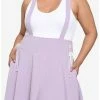 Budget 🔔 Lavender Lace-Up Suspender 👗 Skirt Plus Size 😀 1 Budget 🔔 Lavender Lace-Up Suspender 👗 Skirt Plus Size 😀 -HT Style Outlet Store 18084082 hi