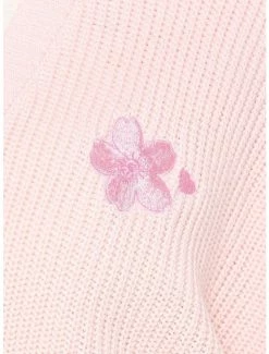 Best Pirce 🎁 Pink Sakura Oversized 👧 Girls Crop Cardigan Plus Size ⌛ -HT Style Outlet Store 18098457 av5