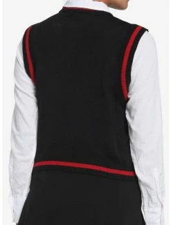 Buy 🤩 Red Skull 👧 Girls Sweater Vest 🛒 -HT Style Outlet Store 18099111 av2