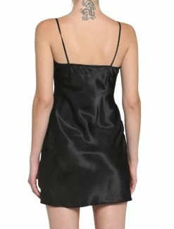 Promo ✔️ Black Satin Slip 👗 Dress 🤩 -HT Style Outlet Store 18203042 av2
