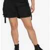 Budget ⭐ Black Suspender Strap Cargo Shorts Plus Size ⌛ 2 Budget ⭐ Black Suspender Strap Cargo Shorts Plus Size ⌛ -HT Style Outlet Store 18253030 hi