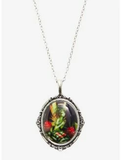 Deals 🔔 Fairies By Trick Mushroom Fairy Portrait Necklace 😍