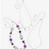 Top 10 🛒 Beaded Butterfly Mushroom Charm Necklace Set ⌛ -HT Style Outlet Store 18323372 hi