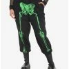 Coupon ⭐ Green Skeleton Jogger Pants Plus Size ❤️ -HT Style Outlet Store 18336756 hi