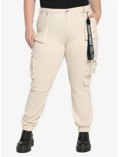 Wholesale 🔥 Ivory Cargo Jogger Pants Plus Size 🛒