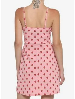 Best reviews of 🎁 Pink Strawberry 👗 Dress ✨ -HT Style Outlet Store 18434980 av2