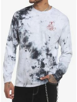 Buy 😍 Evil Teddy Bear Tie-Dye Long-Sleeve T-Shirt 💯