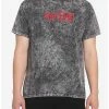 Flash Sale 😍 Hot Topic Old Logo Mineral Wash T-Shirt 🎁