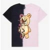 Best deal 😀 Deadly Teddy Bear Split Wash T-Shirt 🌟 -HT Style Outlet Store 18438171 hi
