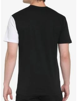 Outlet ⭐ Black & White Patchwork T-Shirt 🥰 -HT Style Outlet Store 18438939 av2