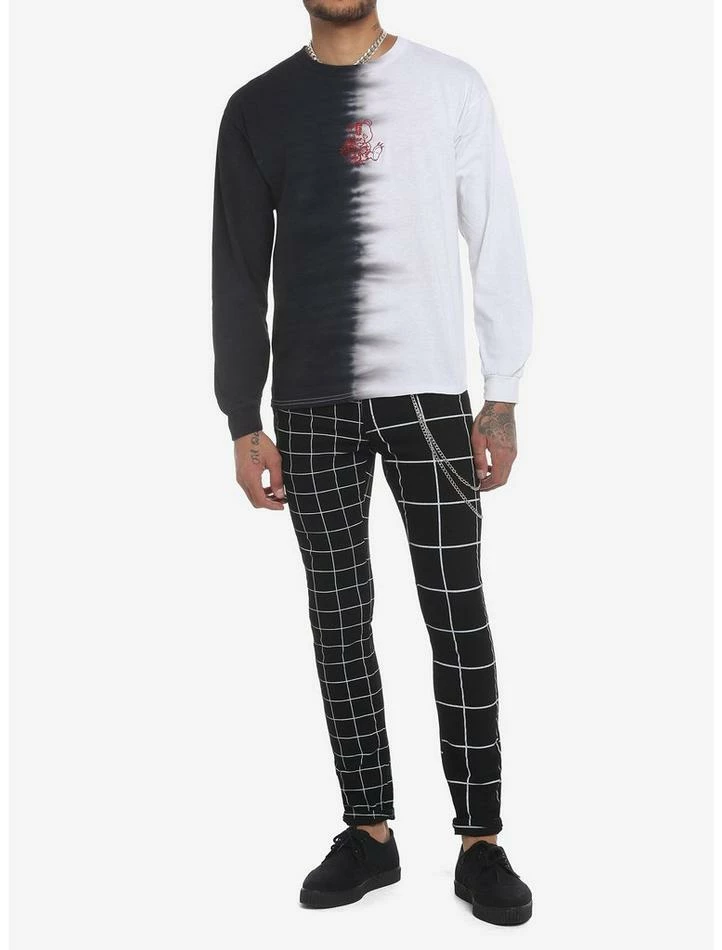 Brand new 😉 Evil Teddy Bear Split Wash Long-Sleeve T-Shirt ✔️ 4 Brand new 😉 Evil Teddy Bear Split Wash Long-Sleeve T-Shirt ✔️ - Image 2