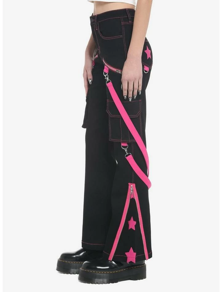 Top 10 🥰 Pink Stars Suspender 👧 Girls Cargo Pants 👏 6 Top 10 🥰 Pink Stars Suspender 👧 Girls Cargo Pants 👏 - Image 4