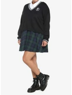 New 😉 Skull Crest V-Neck 👧 Girls Sweater Plus Size ✔️ 6 New 😉 Skull Crest V-Neck 👧 Girls Sweater Plus Size ✔️ -HT Style Outlet Store 18522531 av1