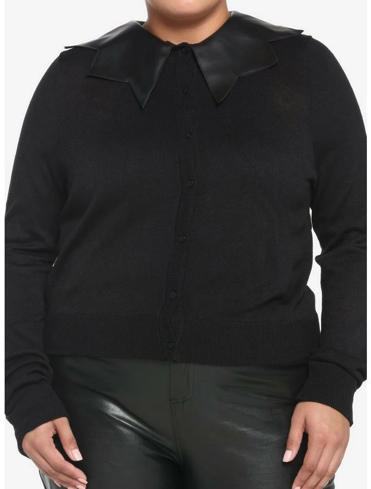 Flash Sale 👏 Black Bat Wing Collar 👧 Girls Cardigan Plus Size 🛒 3 Flash Sale 👏 Black Bat Wing Collar 👧 Girls Cardigan Plus Size 🛒