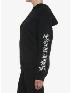 Cheap 😀 Black Harness Metal Babe 👧 Girls Hoodie 😀 -HT Style Outlet Store 18522619 av3