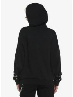 Brand new ๐งจ Black Cutout Grommet ๐ง Girls Hoodie ๐ 7 Brand new ๐งจ Black Cutout Grommet ๐ง Girls Hoodie ๐ -HT Style Outlet Store 18523834 av2