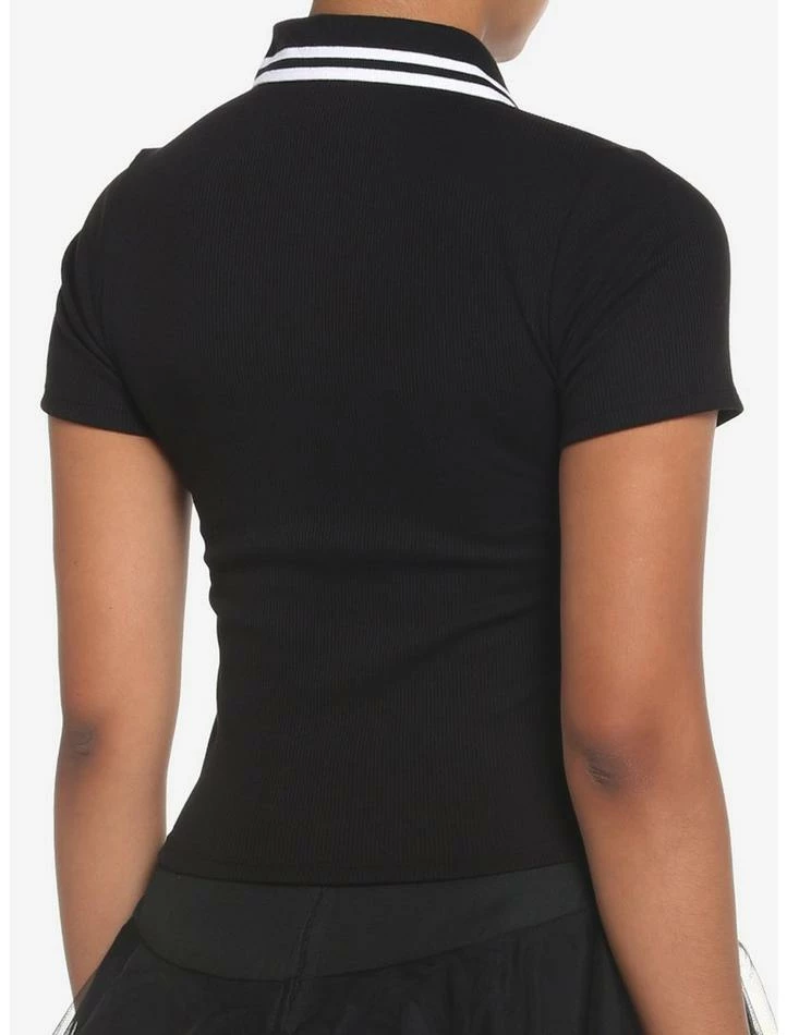 Best reviews of ⭐ Skull Zipper 👧 Girls Crop Polo 👕 Shirt 👏 5 Best reviews of ⭐ Skull Zipper 👧 Girls Crop Polo 👕 Shirt 👏 - Image 3