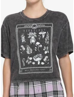 Brand new ⌛ Herbology Mineral Wash 👧 Girls Crop T-Shirt 😍