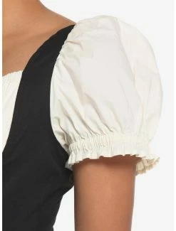 Cheapest 🎁 Ivory Lace Ruffle Corset 👗 Dress 💯 -HT Style Outlet Store 18530468 av5