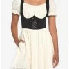 Cheapest 🎁 Ivory Lace Ruffle Corset 👗 Dress 💯 2 Cheapest 🎁 Ivory Lace Ruffle Corset 👗 Dress 💯 -HT Style Outlet Store 18530468 hi