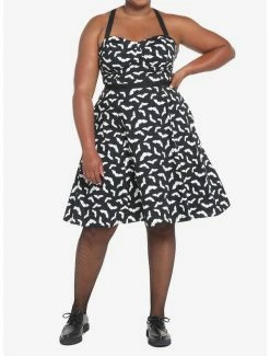 Cheap 🧨 Bats Retro 👗 Dress Plus Size 🎁 -HT Style Outlet Store 18531919 av1