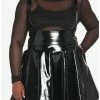 Best reviews of ✔️ Black Patent Faux Leather Suspender 👗 Skirt Plus Size 🥰 -HT Style Outlet Store 18531957 hi