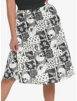 Cheap 🎁 Poet Patchwork Midi 👗 Skirt 🎉 -HT Style Outlet Store 18535980 av2