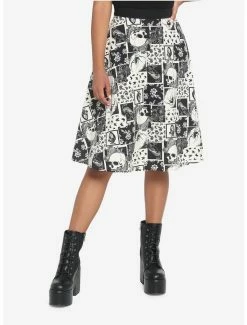 Cheap ๐ Poet Patchwork Midi ๐ Skirt ๐