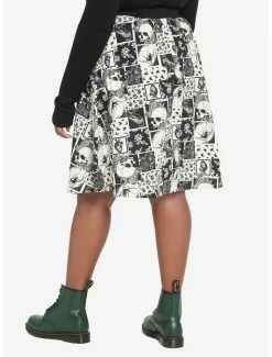 Hot Sale ✨ Poet Patchwork Midi 👗 Skirt Plus Size 🔥 -HT Style Outlet Store 18535988 av2