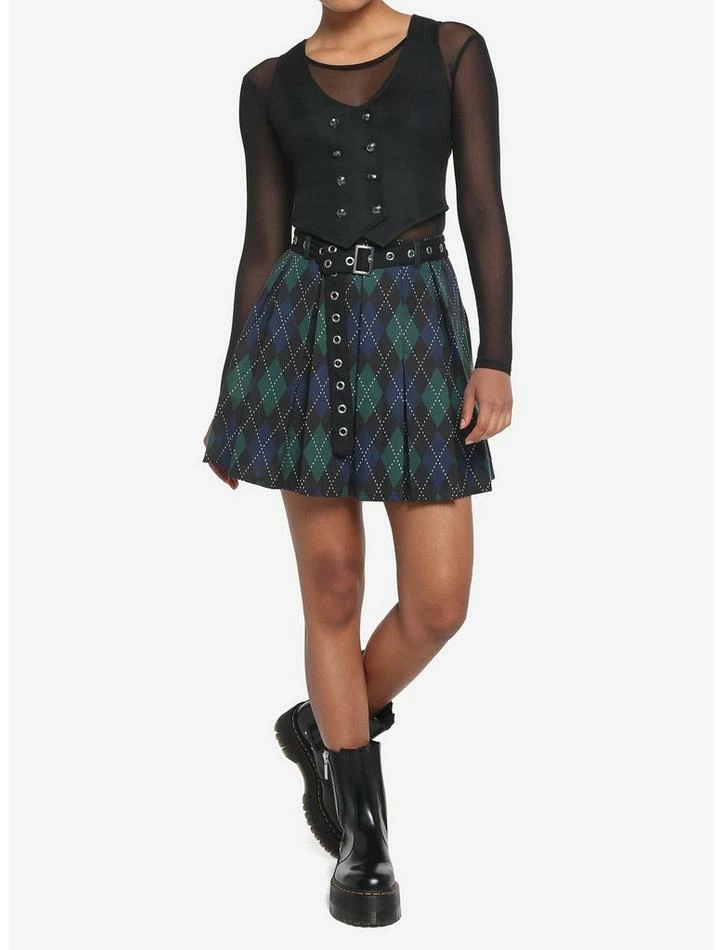 Best Sale ๐ฏ Black Double-Breasted ๐ง Girls Vest โญ 4 Best Sale ๐ฏ Black Double-Breasted ๐ง Girls Vest โญ - Image 2