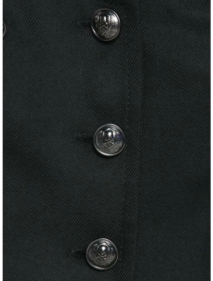 Best Sale ๐ฏ Black Double-Breasted ๐ง Girls Vest โญ 6 Best Sale ๐ฏ Black Double-Breasted ๐ง Girls Vest โญ - Image 4