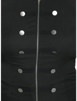 Hot Sale 👏 Black 👧 Girls Military Jacket Plus Size 😀 9 Hot Sale 👏 Black 👧 Girls Military Jacket Plus Size 😀 -HT Style Outlet Store 18538092 av3