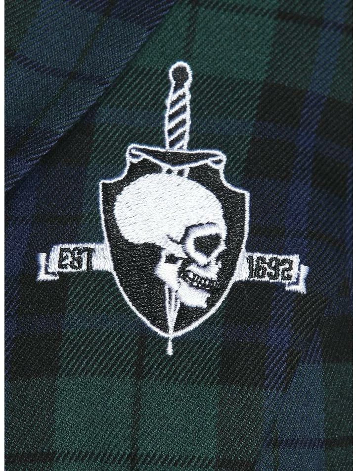 Coupon 👍 Green & Blue Plaid 👧 Girls Crop Blazer 🥰 6 Coupon 👍 Green & Blue Plaid 👧 Girls Crop Blazer 🥰 - Image 4