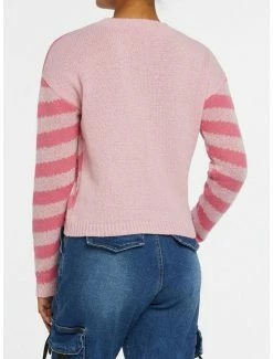 Top 10 😉 Pink Heart 👧 Girls Sweater ✨ -HT Style Outlet Store 18540692 av2