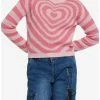 Top 10 😉 Pink Heart 👧 Girls Sweater ✨ -HT Style Outlet Store 18540692 hi