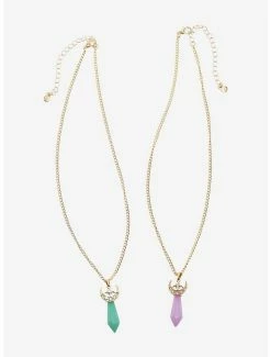 Cheap 🛒 Celestial Sparkle Crystal Best Friend Necklace Set 🔥 -HT Style Outlet Store 18623257 av1