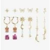 Flash Sale 😉 Celestial Flower Capsules Earring Set 🔔 -HT Style Outlet Store 18623261 hi