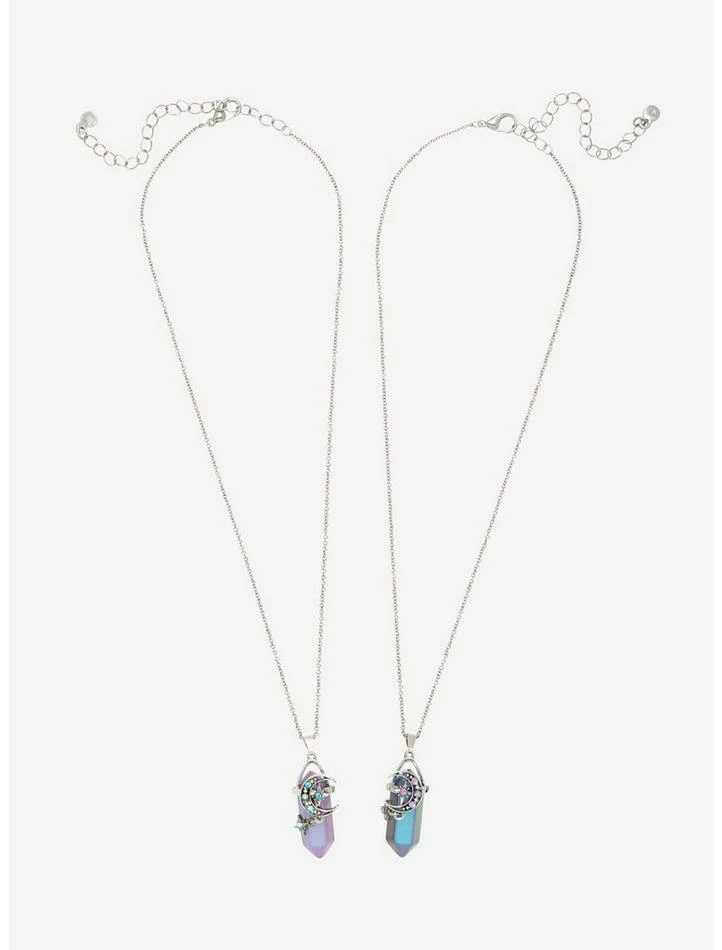 Hot Sale ๐ Dark Opalescent Celestial Crystal Best Friend Necklace Set ๐ฅ 4 Hot Sale ๐ Dark Opalescent Celestial Crystal Best Friend Necklace Set ๐ฅ - Image 2