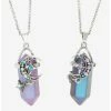Hot Sale 🛒 Dark Opalescent Celestial Crystal Best Friend Necklace Set 🔥 -HT Style Outlet Store 18623269 hi