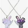 Discount โญ Weapon Bunny Best Friend Necklace Set ๐ 2 Discount โญ Weapon Bunny Best Friend Necklace Set ๐ -HT Style Outlet Store 18623285 hi