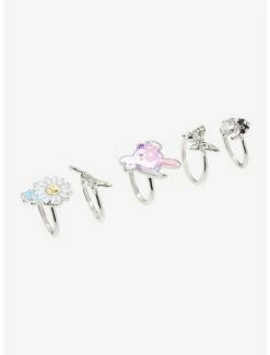Deals 😀 Bunny Mushroom Weapon Ring Set 😀 -HT Style Outlet Store 18623291 av1