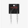 Wholesale ✔️ O-Ring Spike Drop Earrings ⭐ -HT Style Outlet Store 18624704 hi