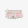 Wholesale 😀 Pink & White Lace Ruffle Choker ⌛