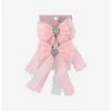 Buy ✔️ Pink Lace Heart Gem Hair Bow Set 🎁 -HT Style Outlet Store 18625584 hi