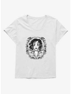 Coupon 💯 Cottagecore Johanna Pelayo Nocturnal Maiden 👧 Girls T-Shirt Plus Size 👍 -HT Style Outlet Store 18650731 hi