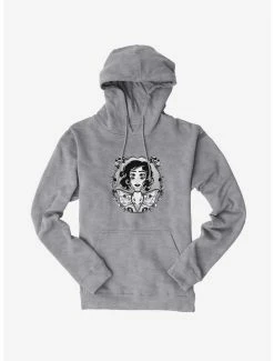 Promo ✨ Cottagecore Johanna Pelayo Nocturnal Maiden Hoodie ⭐ -HT Style Outlet Store 18652121 hi