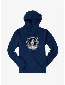 Promo ✨ Cottagecore Johanna Pelayo Nocturnal Maiden Hoodie ⭐ -HT Style Outlet Store 18652128 hi